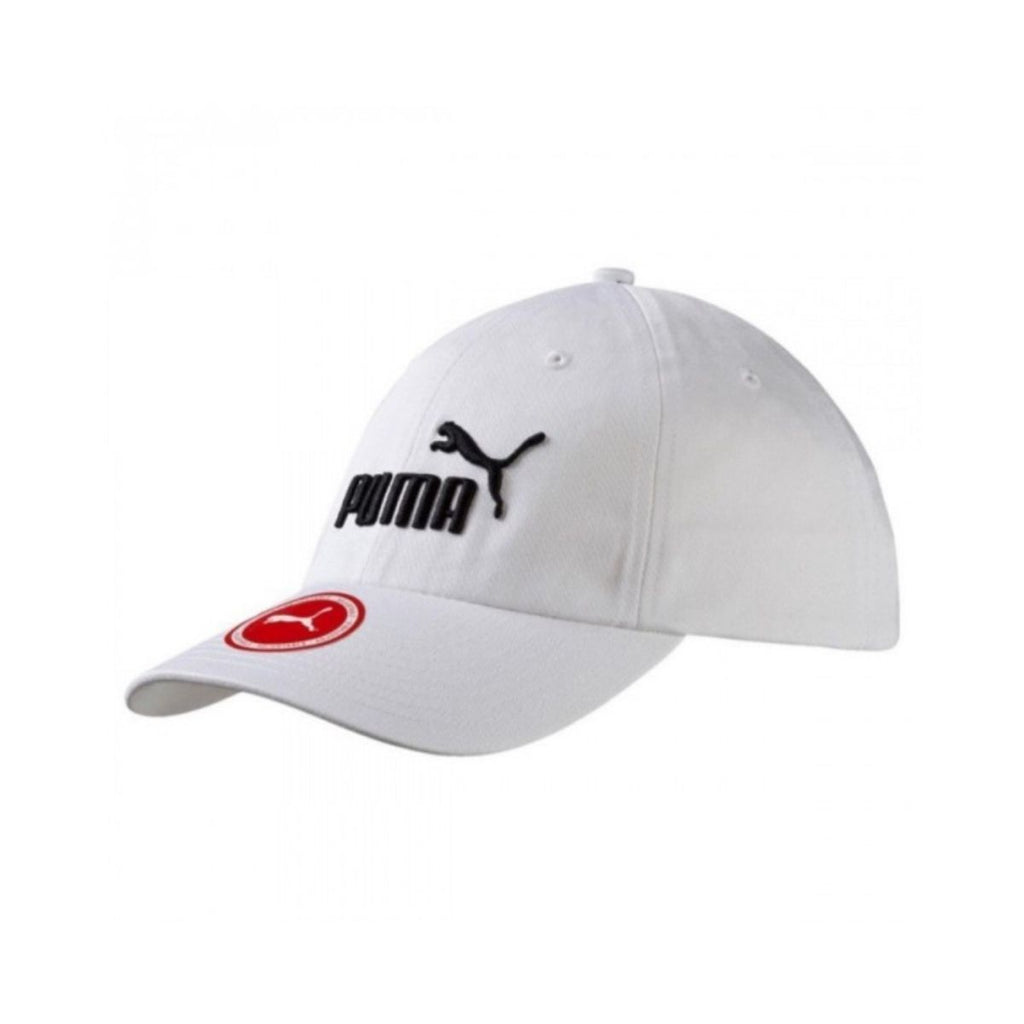 Cappellino bianco con logo Puma Essentials