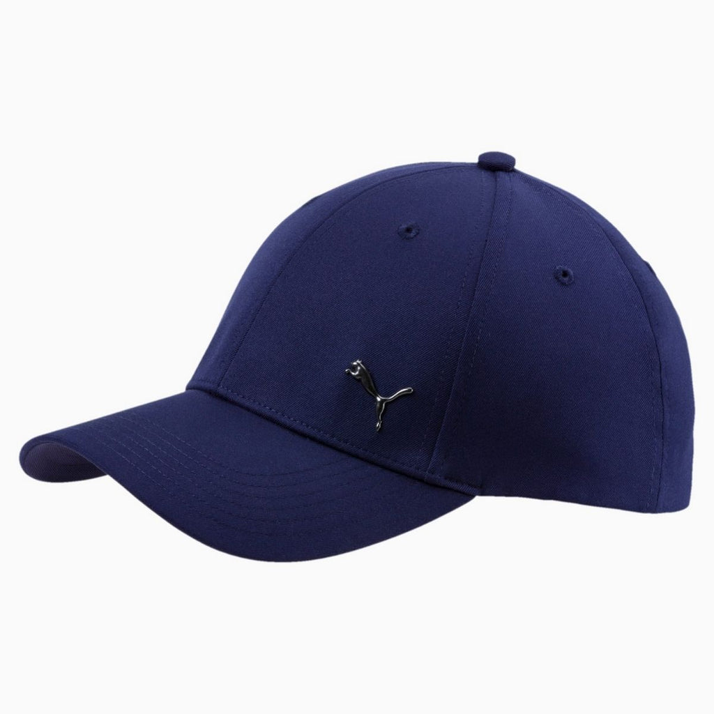 Cappellino blu con logo in metallo Puma Metal Cap