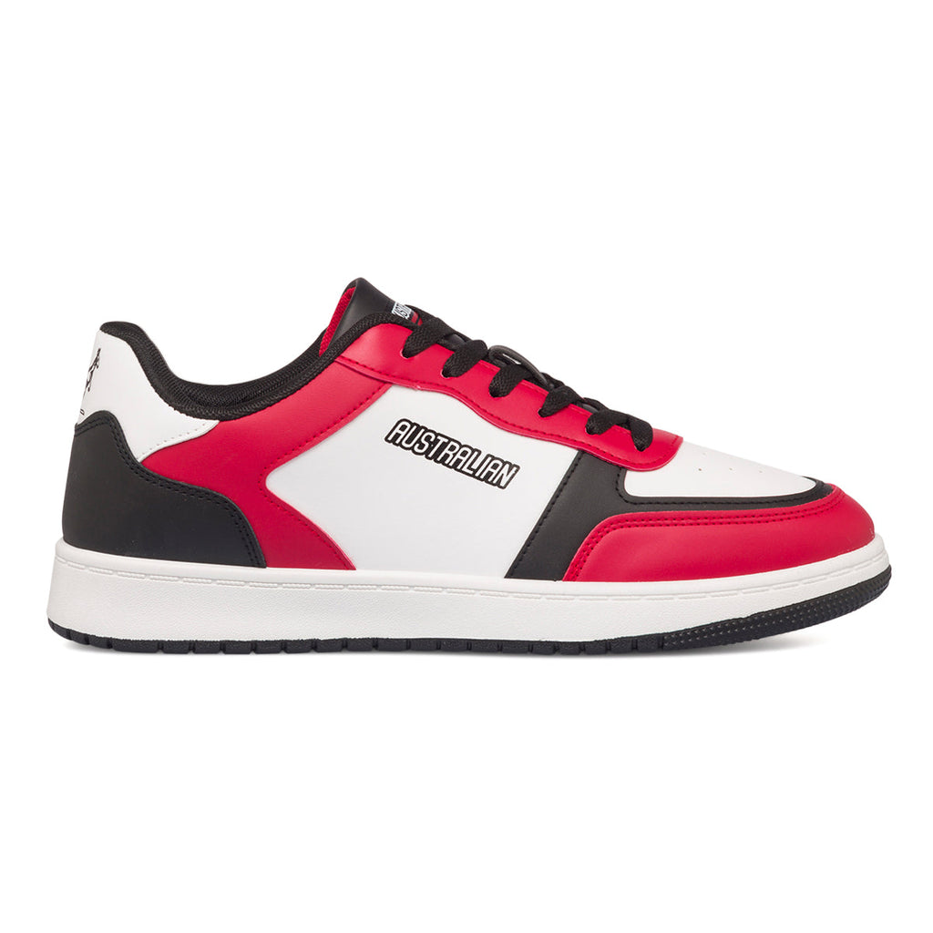 Sneakers bianche, rosse e nere da uomo Australian