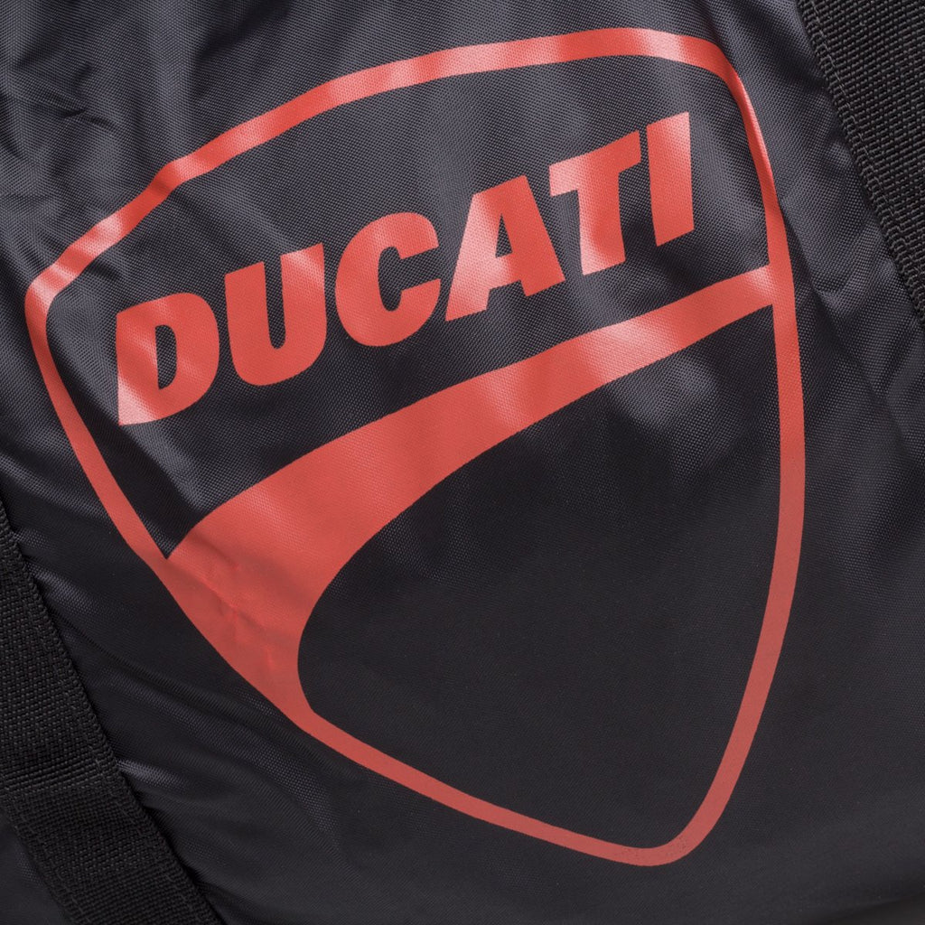 Borsone foldable nero in nylon Ducati