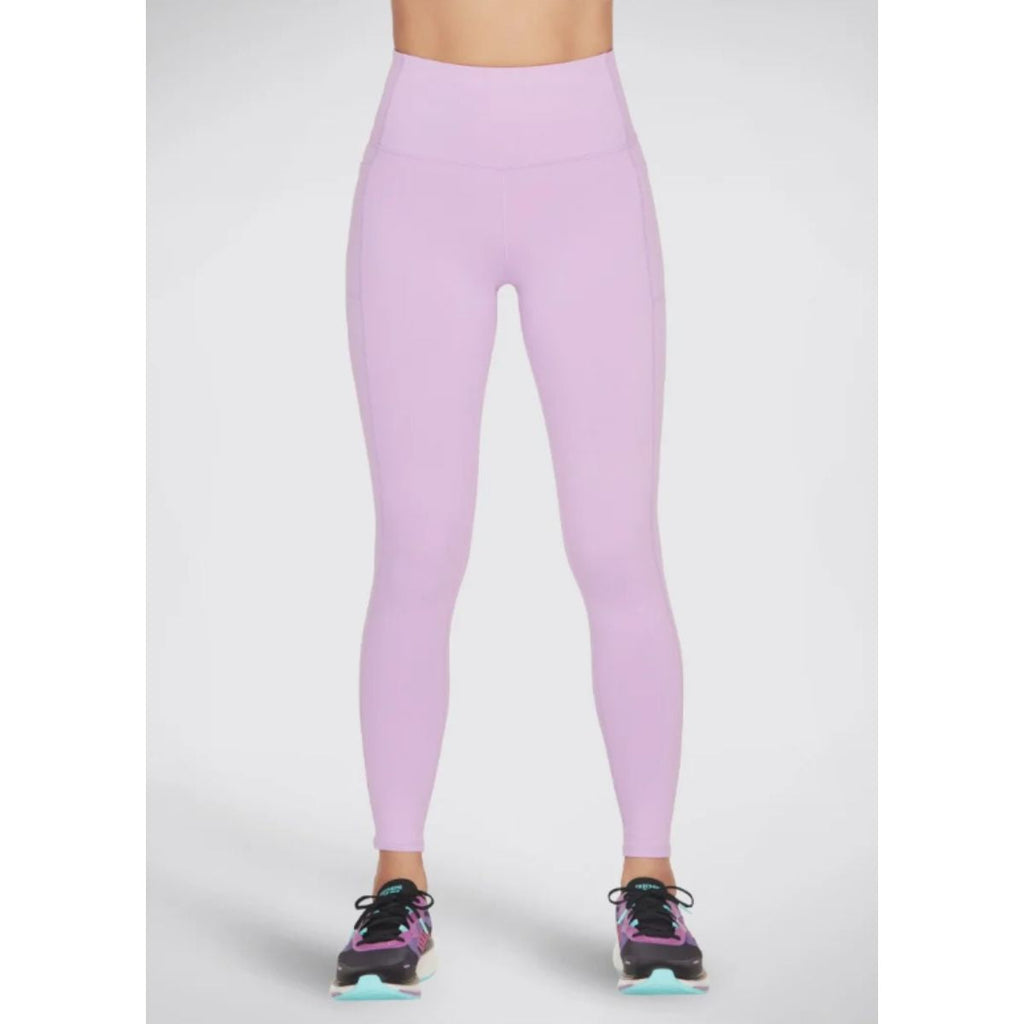 Leggings lilla da donna Skechers GO WALK HW