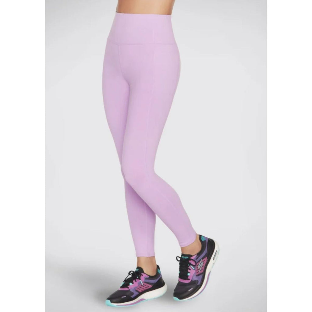 Leggings lilla da donna Skechers GO WALK HW