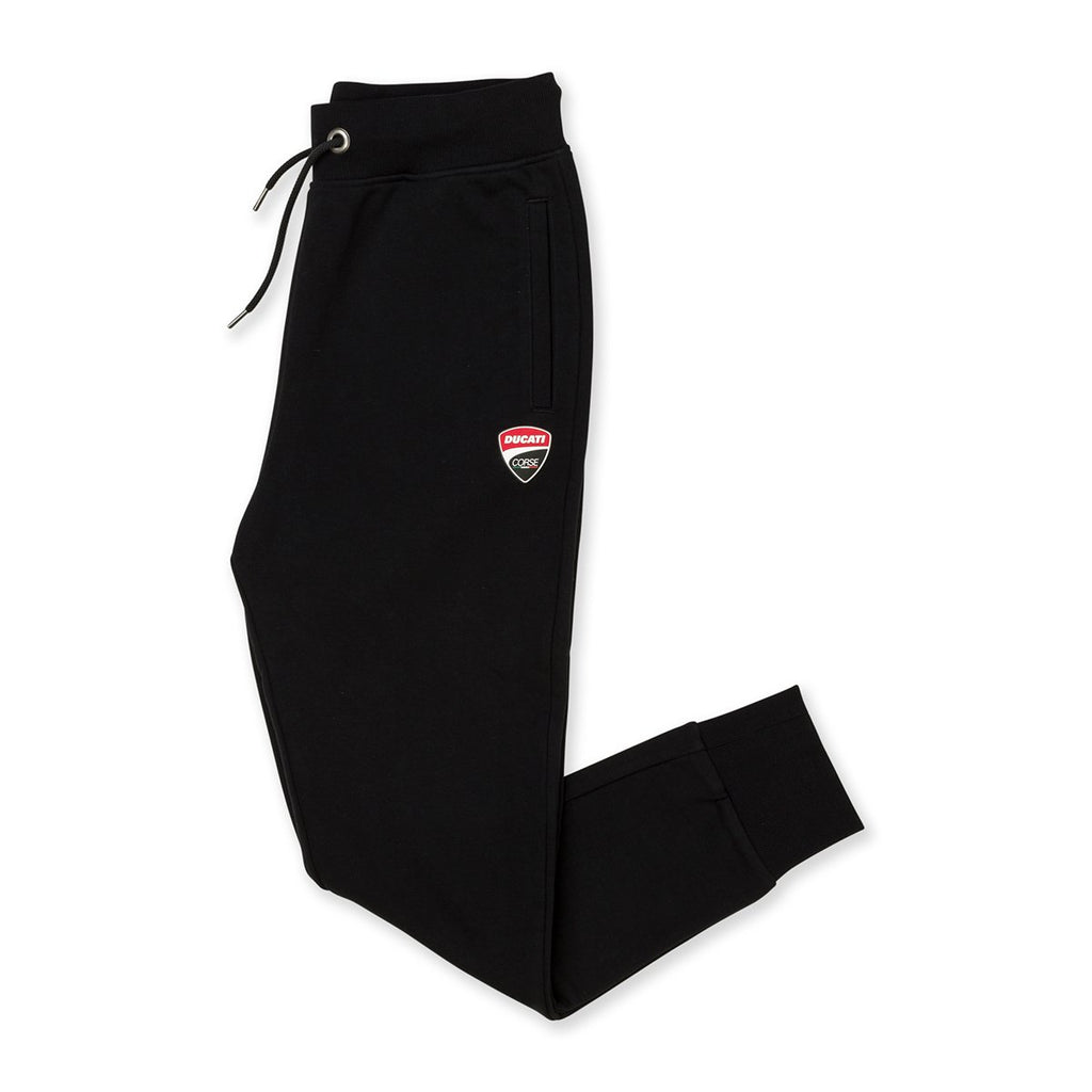 Pantaloni joggers neri con badge Ducati Corse Andy