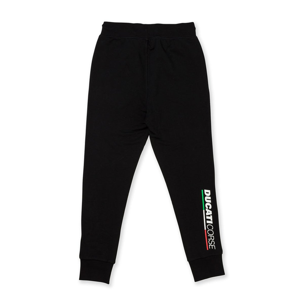 Pantaloni joggers neri con badge Ducati Corse Andy