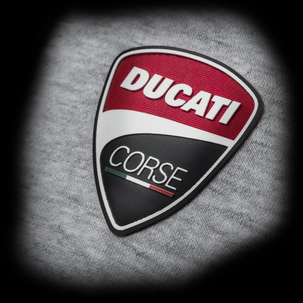 Pantaloni joggers grigi con badge Ducati Corse Andy