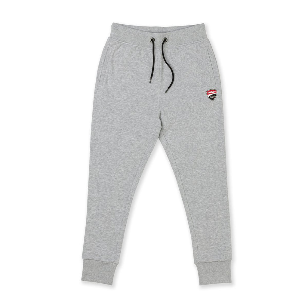 Pantaloni joggers grigi con badge Ducati Corse Andy