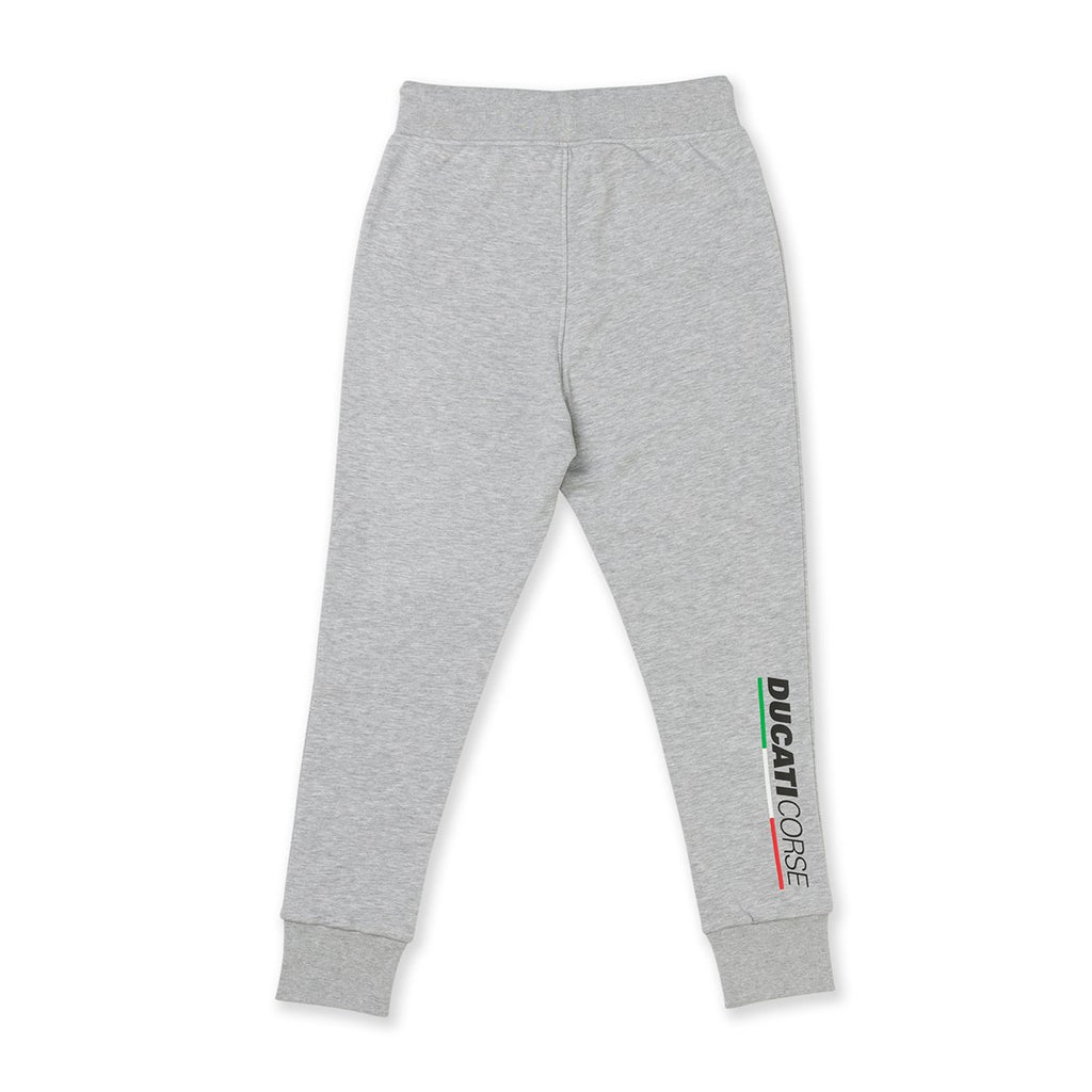 Pantaloni joggers grigi con badge Ducati Corse Andy