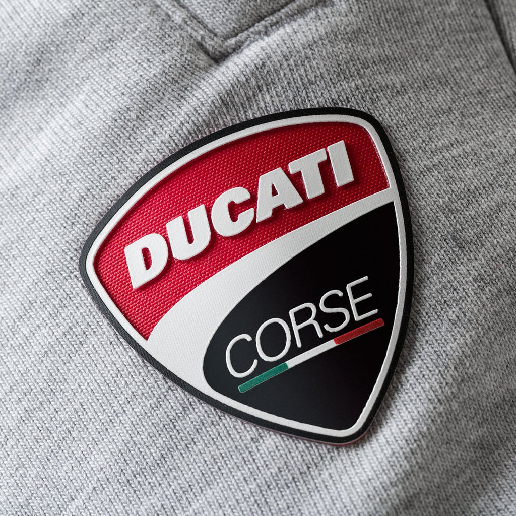 Pantaloni joggers grigi con badge Ducati Corse Andy