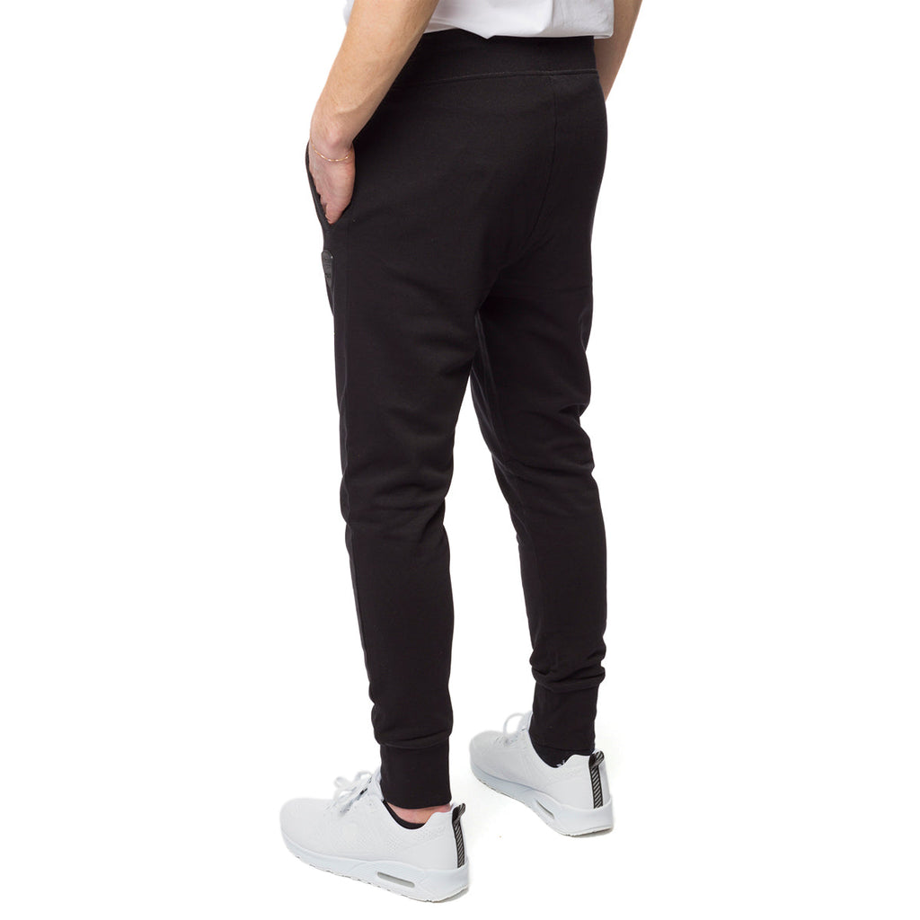 Pantaloni joggers neri da uomo con logo Ducati Corse Agar Trainer