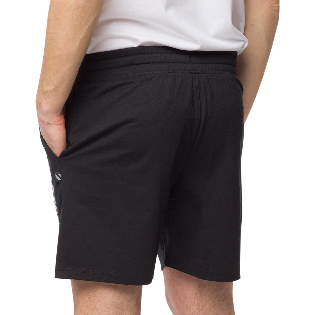 Pantaloncini neri da uomo con logo Ducati Corse Shorts