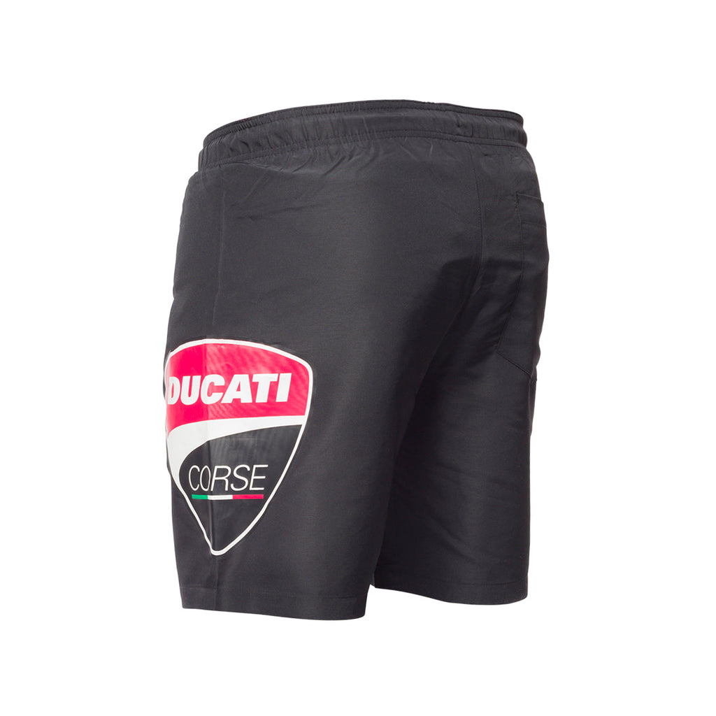 Costume da bagno nero da uomo Ducati Corse