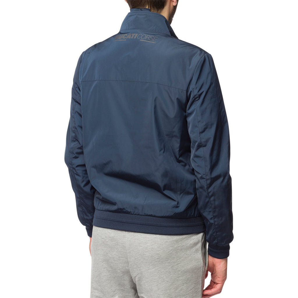 Giubbino blu navy da uomo Ducati Corse Pole Jacket