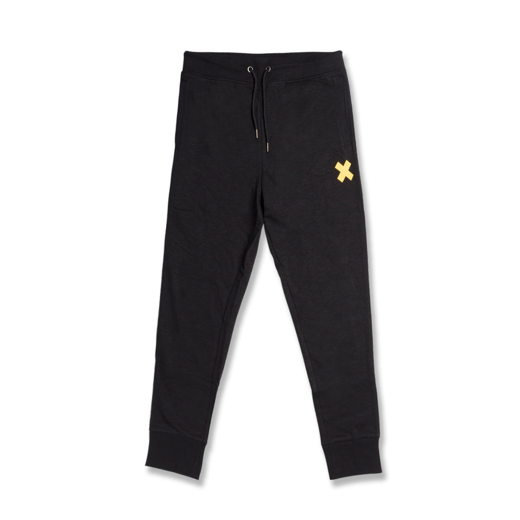 Pantaloni joggers neri da uomo con logo Scrambler Ducati