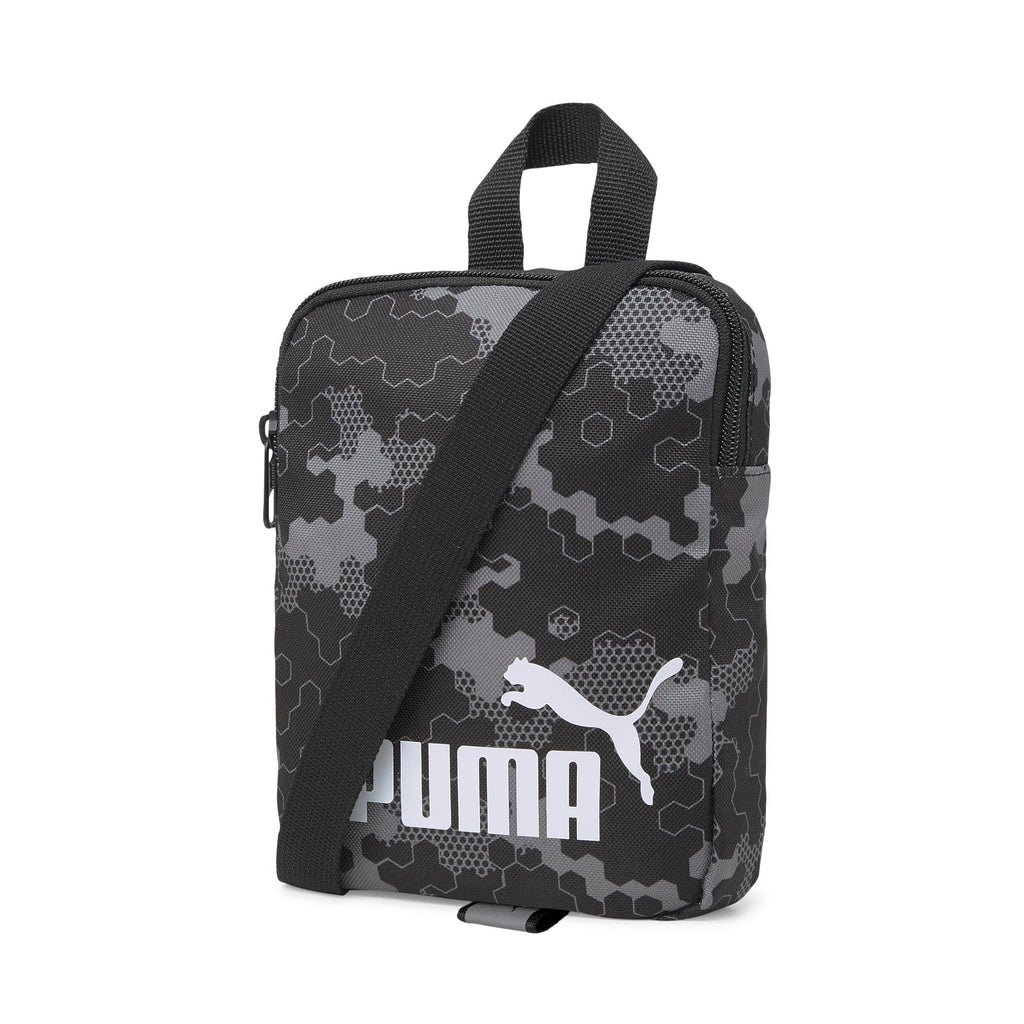 Borsa a tracolla nera camouflage Puma Phase