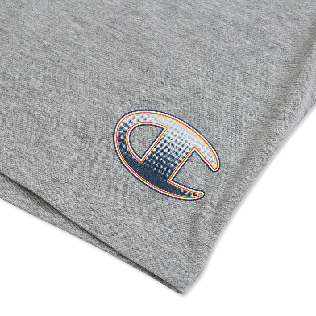 Pantaloncini grigi da bambino con logo Champion