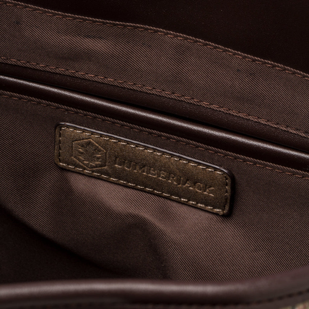 Borsa a mano con fantasia check Lumberjack Manila