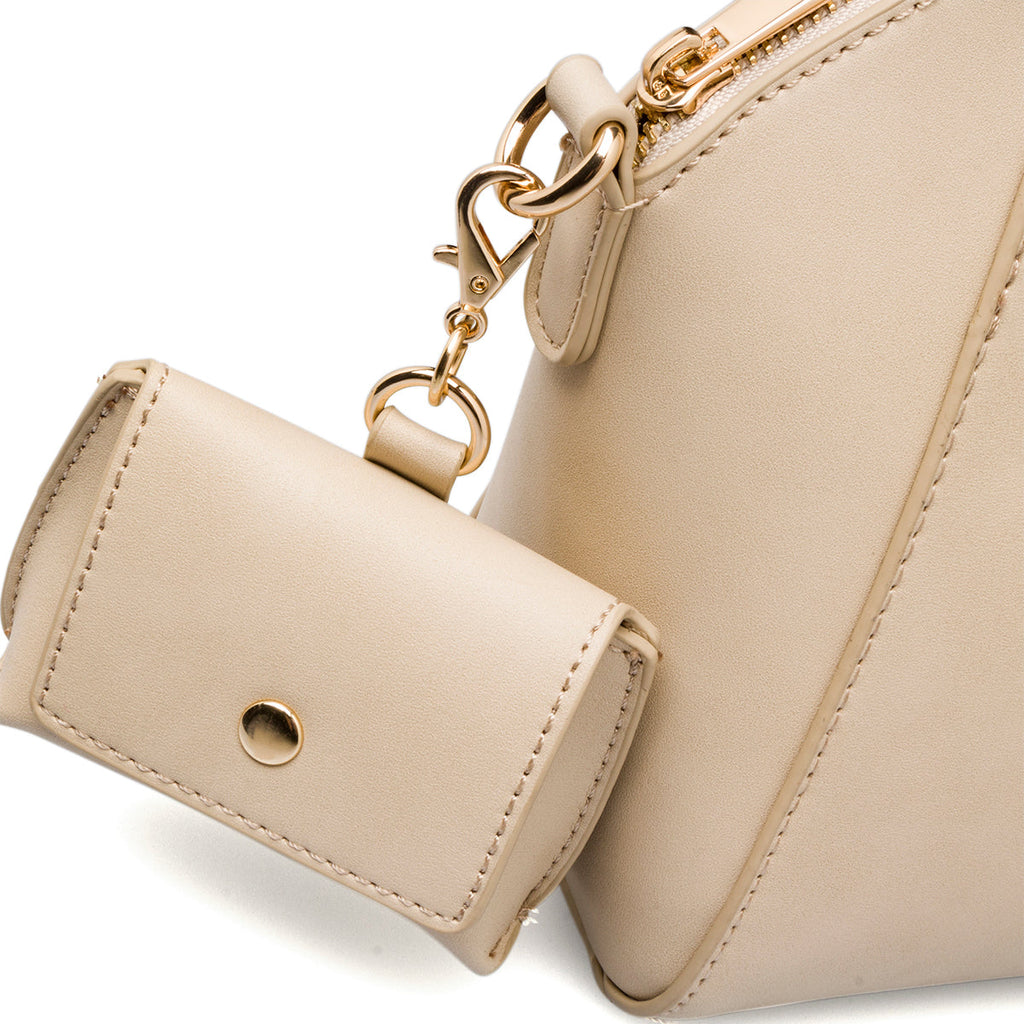 Borsa a mano beige da donna in "pelle vegana" Call It Spring Jaded