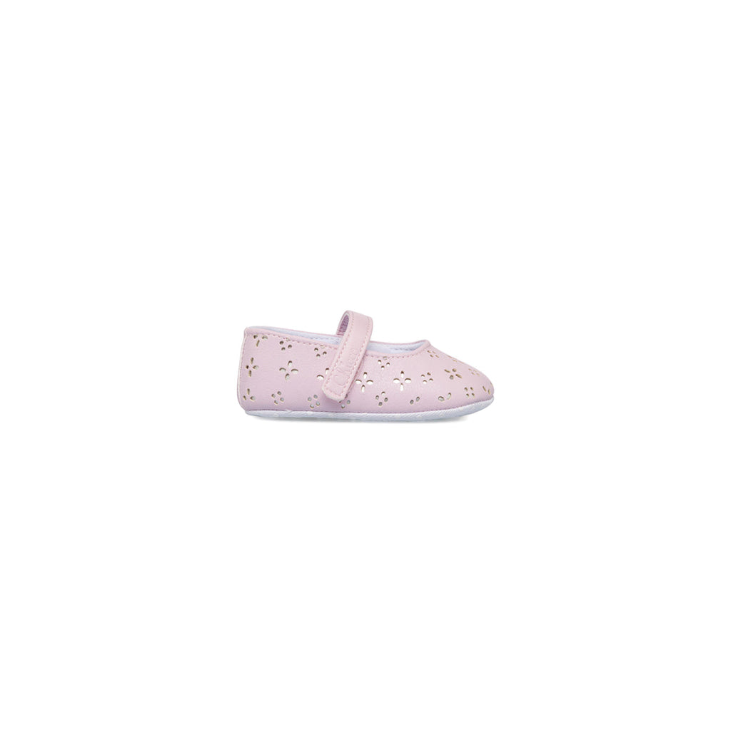 Ballerine primi passi rosa traforate da bambina Chicco Ollie