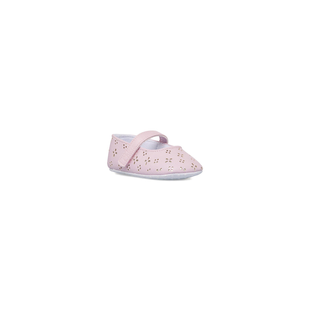 Ballerine primi passi rosa traforate da bambina Chicco Ollie