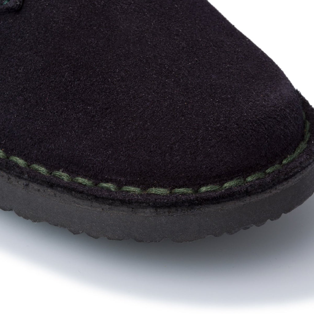 Polacchine blu navy in pelle scamosciata Weep & Smile