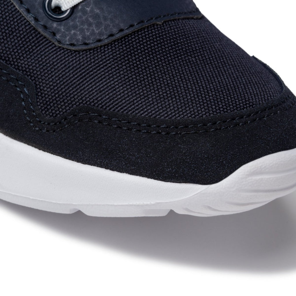 Sneakers blu navy con logo laterale Ducati