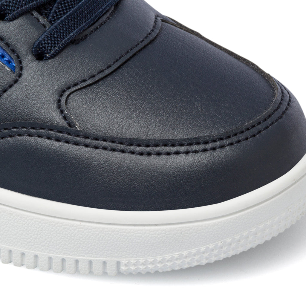 Sneakers blu da bambino con logo laterale Ducati