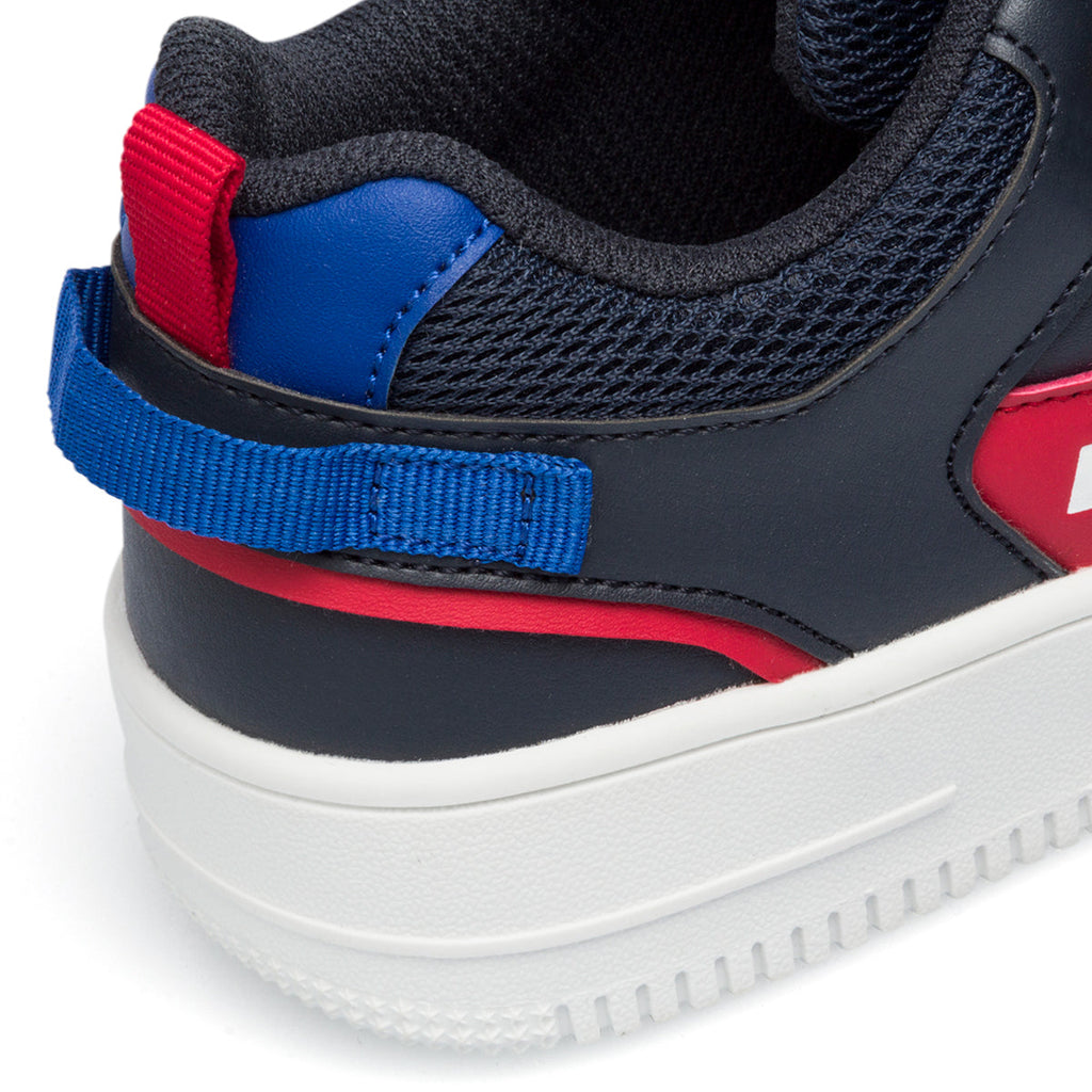 Sneakers blu da bambino con logo laterale Ducati