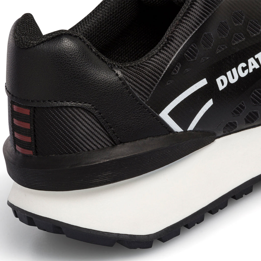 Sneakers nere da bambino con logo laterale Ducati