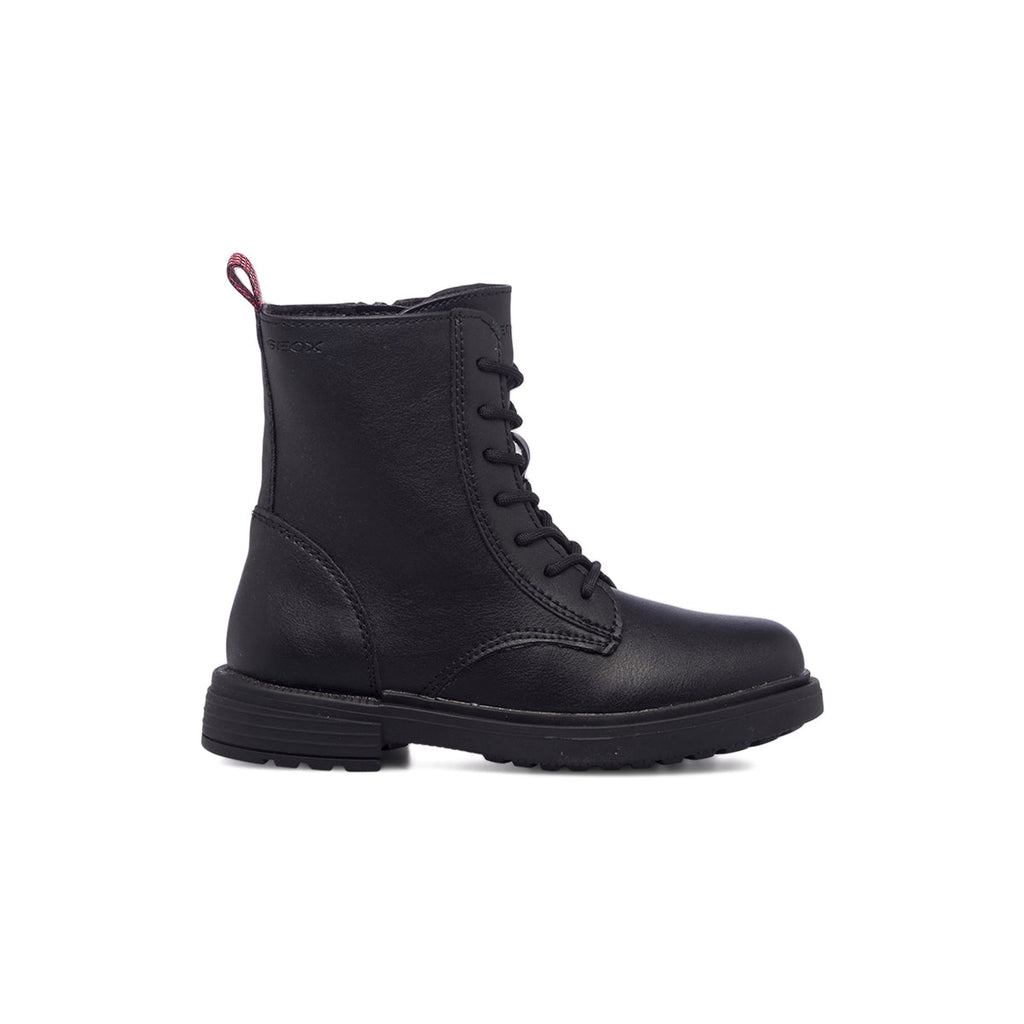 Anfibi neri da bambina Geox Eclair
