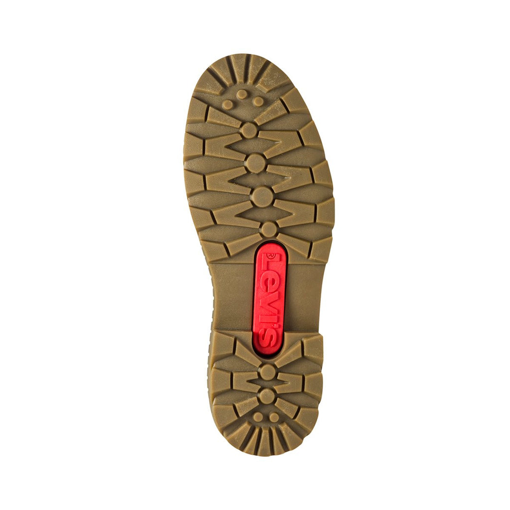 Scarponcini camel con colletto imbottito ed etichetta logata Levi's
