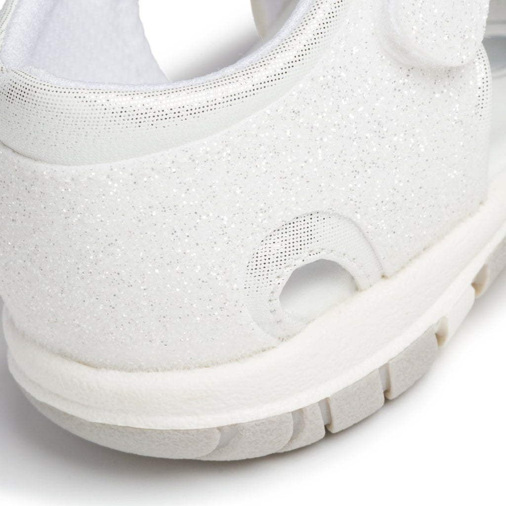 Sandali bianchi effetto glitterato Chicco Fiordaliso