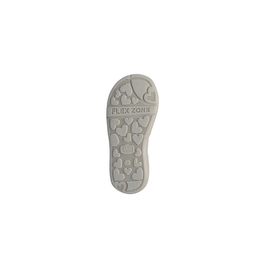 Sandali argento effetto laminato con stelle decorative Chicco Giannina