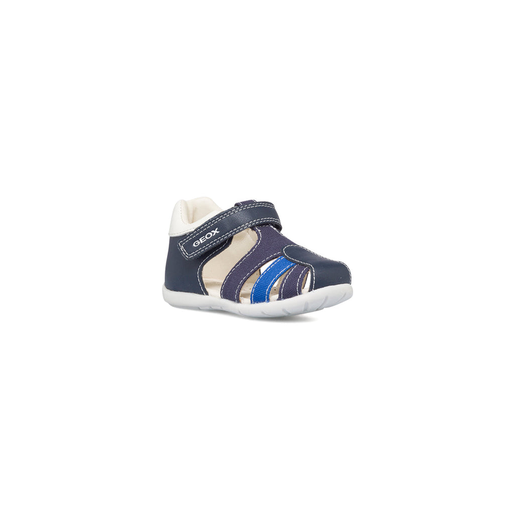 Sandali primi passi blu da bambino Geox Elthan