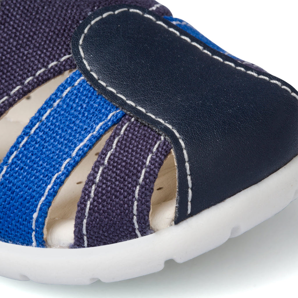Sandali primi passi blu da bambino Geox Elthan