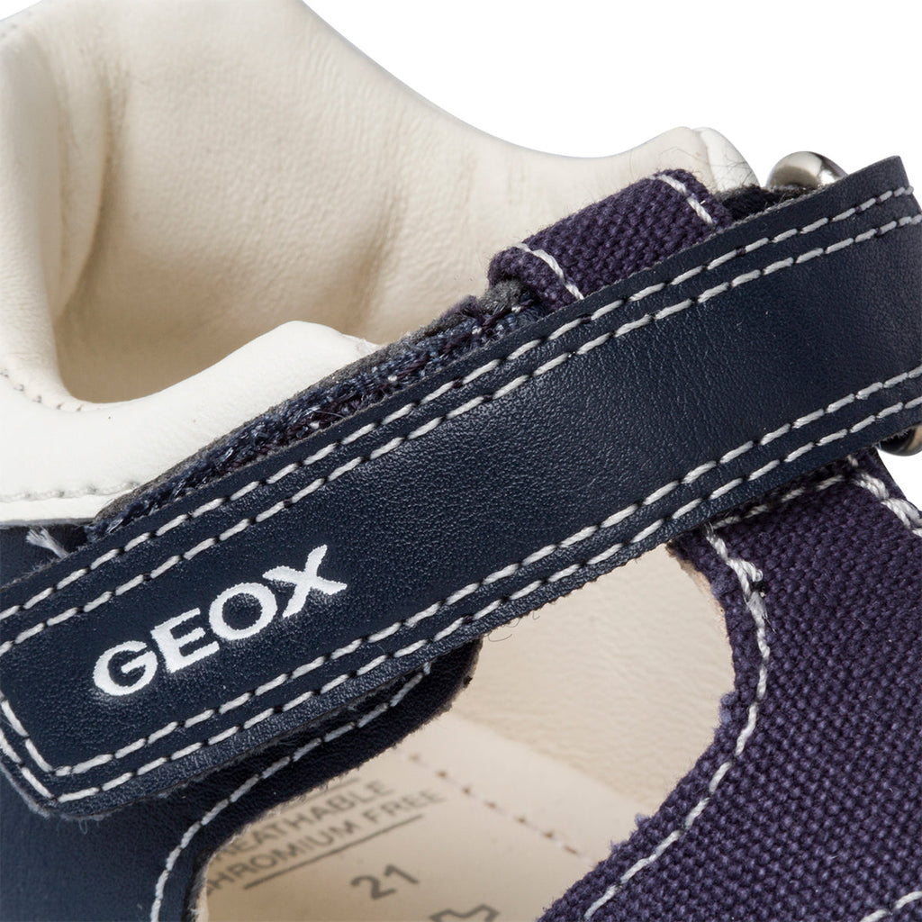 Sandali primi passi blu da bambino Geox Elthan