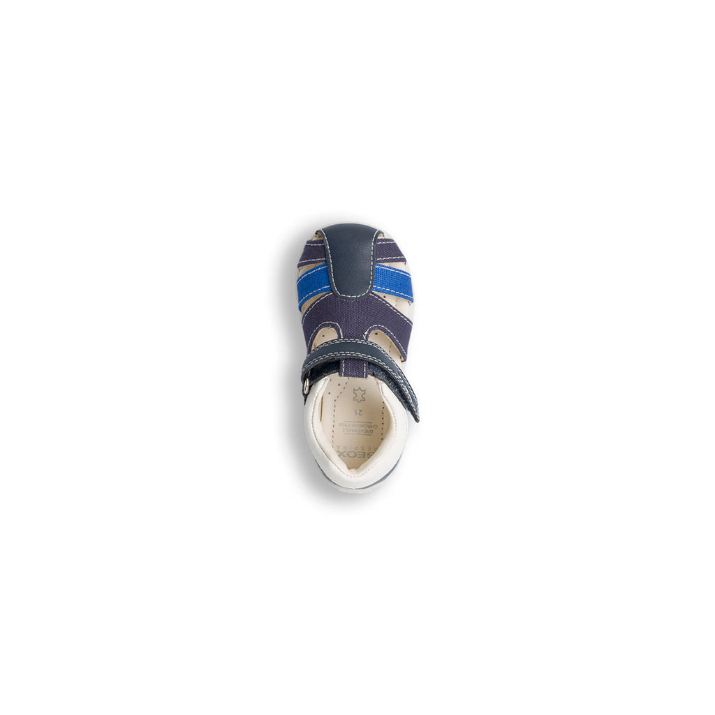 Sandali primi passi blu da bambino Geox Elthan