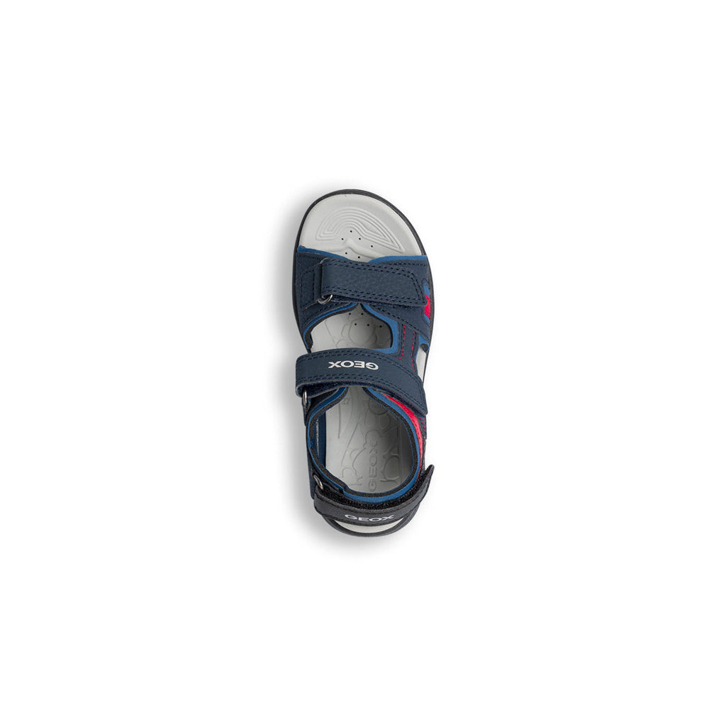 Sandali primi passi blu da bambino Geox Vaniett