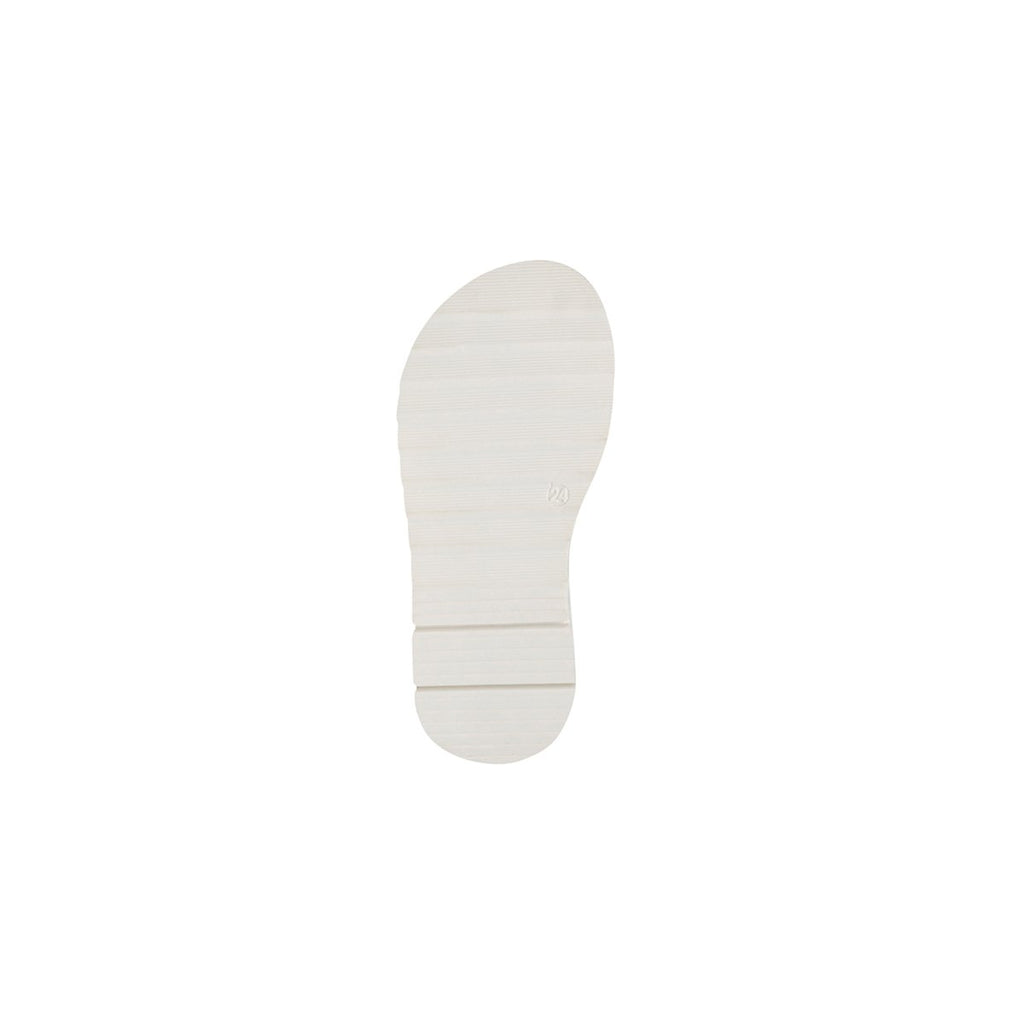 Sandali rosa effetto laminato con piccole borchie Le Scarpe di Alice