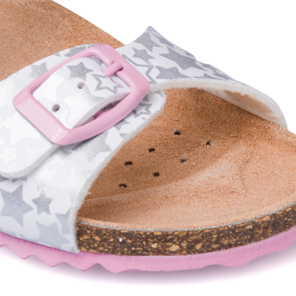 Sandali bianchi da bambina Geox Chalki