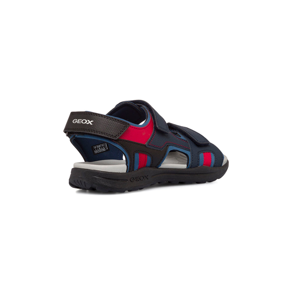 Sandali blu e rossi da bambino Geox Vaniett