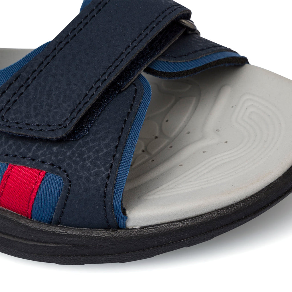 Sandali blu e rossi da bambino Geox Vaniett