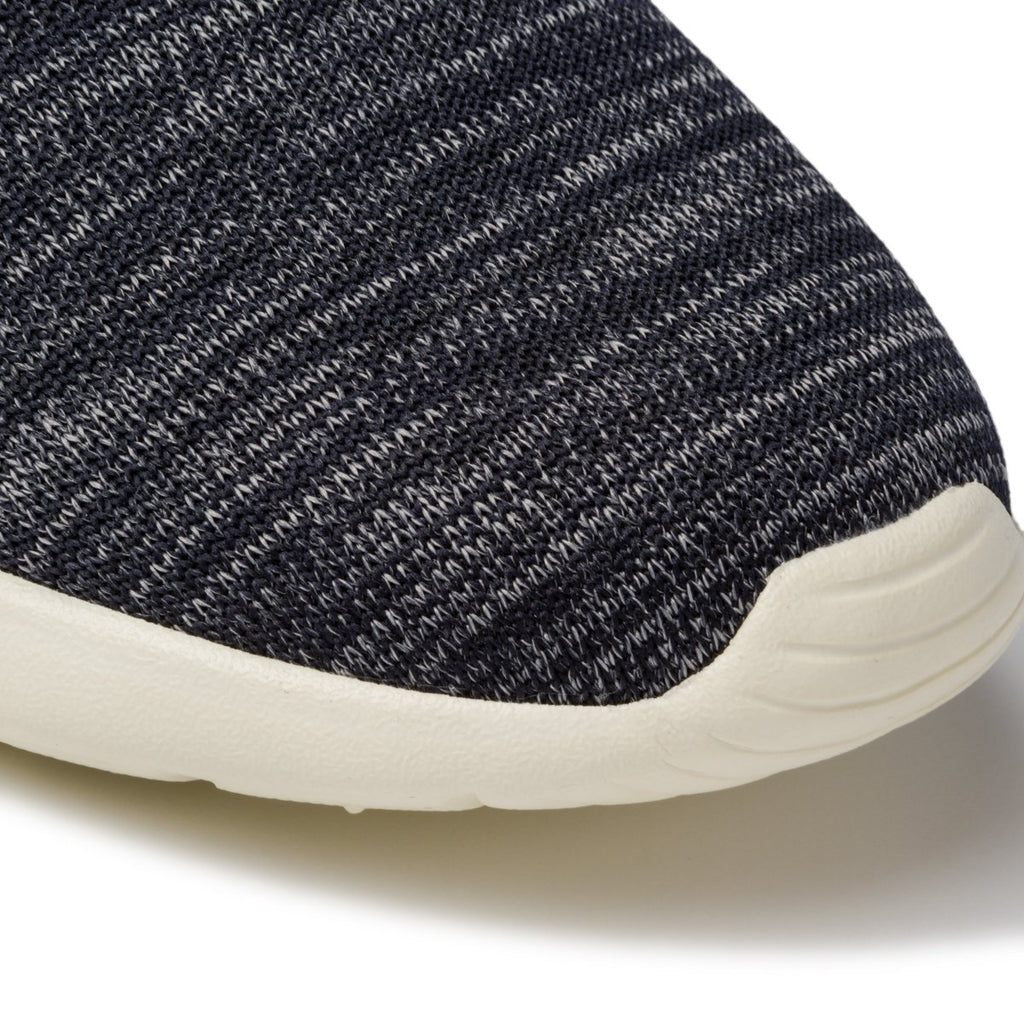 Slip-on blu navy in tessuto con inserti elastici Ducati