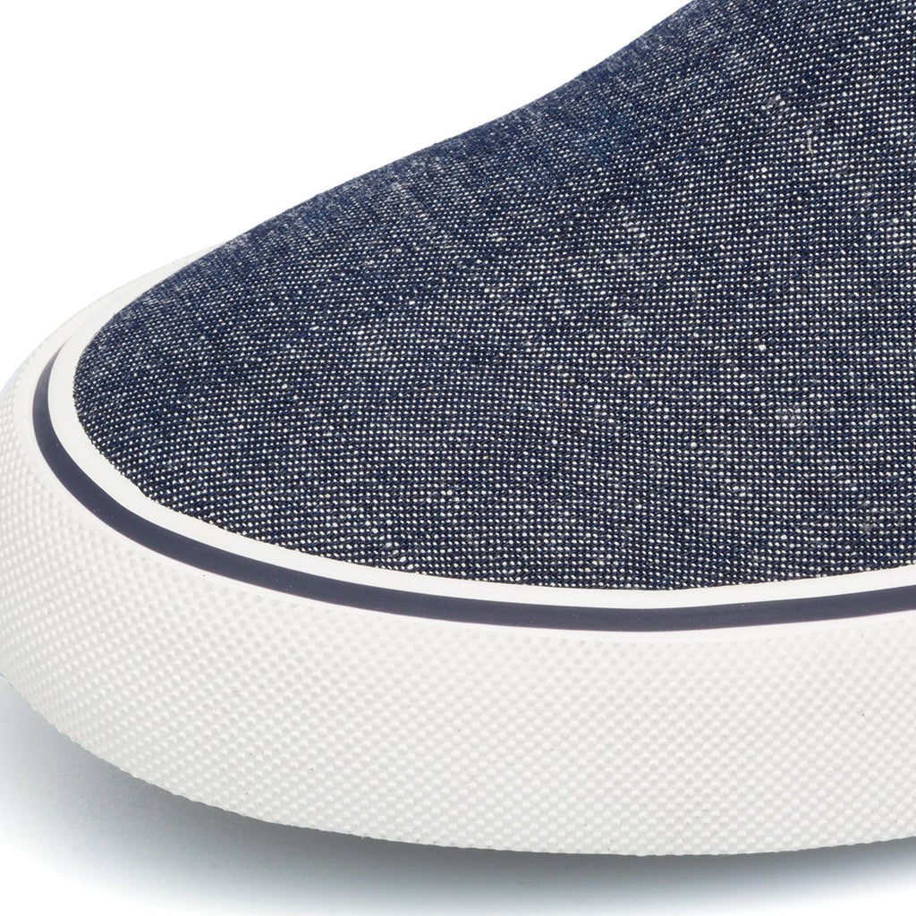 Slip-on blu da uomo in tessuto Ducati