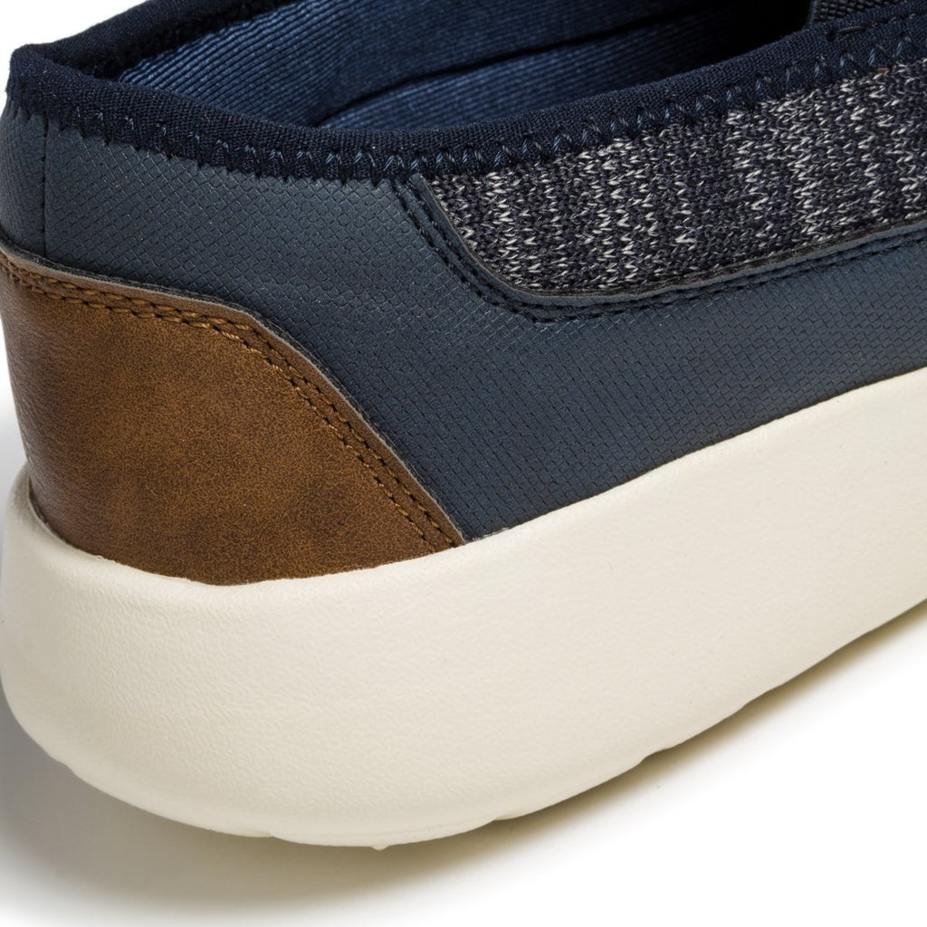 Slip-on blu navy con inserti elastici Ducati