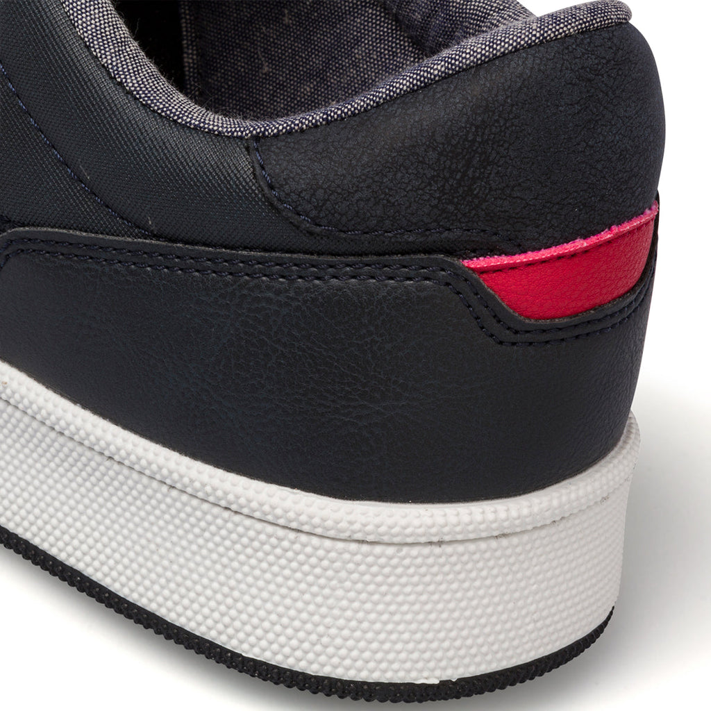 Sneakers blu navy da uomo con logo laterale Ducati