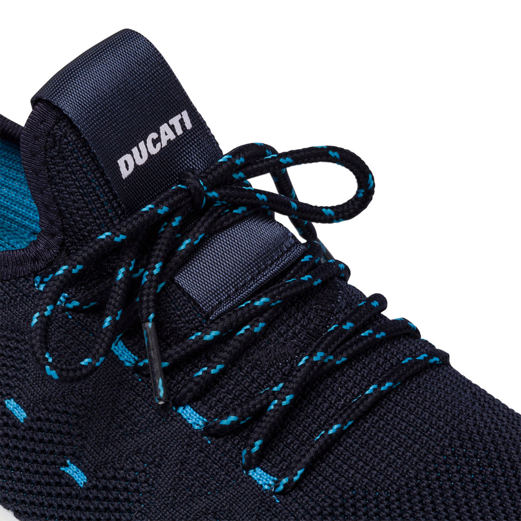 Sneakers blu in mesh da uomo Ducati