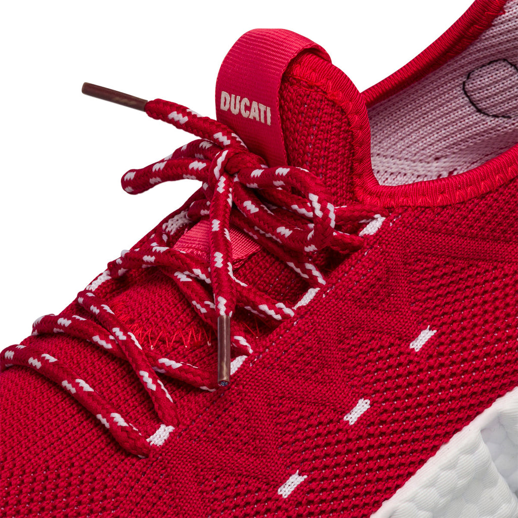 Sneakers rosse in mesh da uomo Ducati