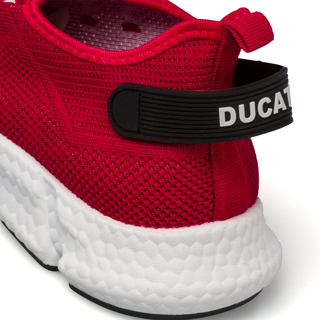 Sneakers rosse in mesh da uomo Ducati