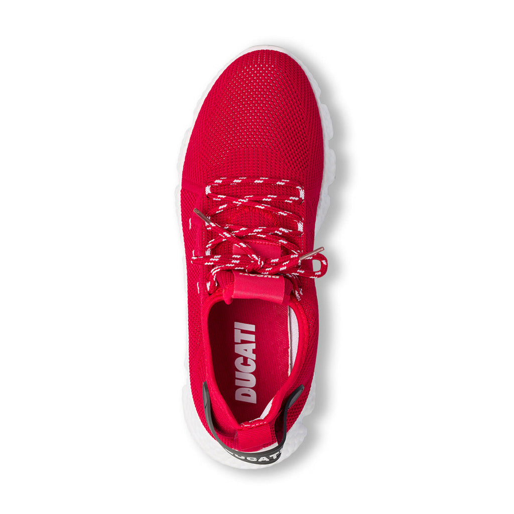 Sneakers rosse in mesh da uomo Ducati