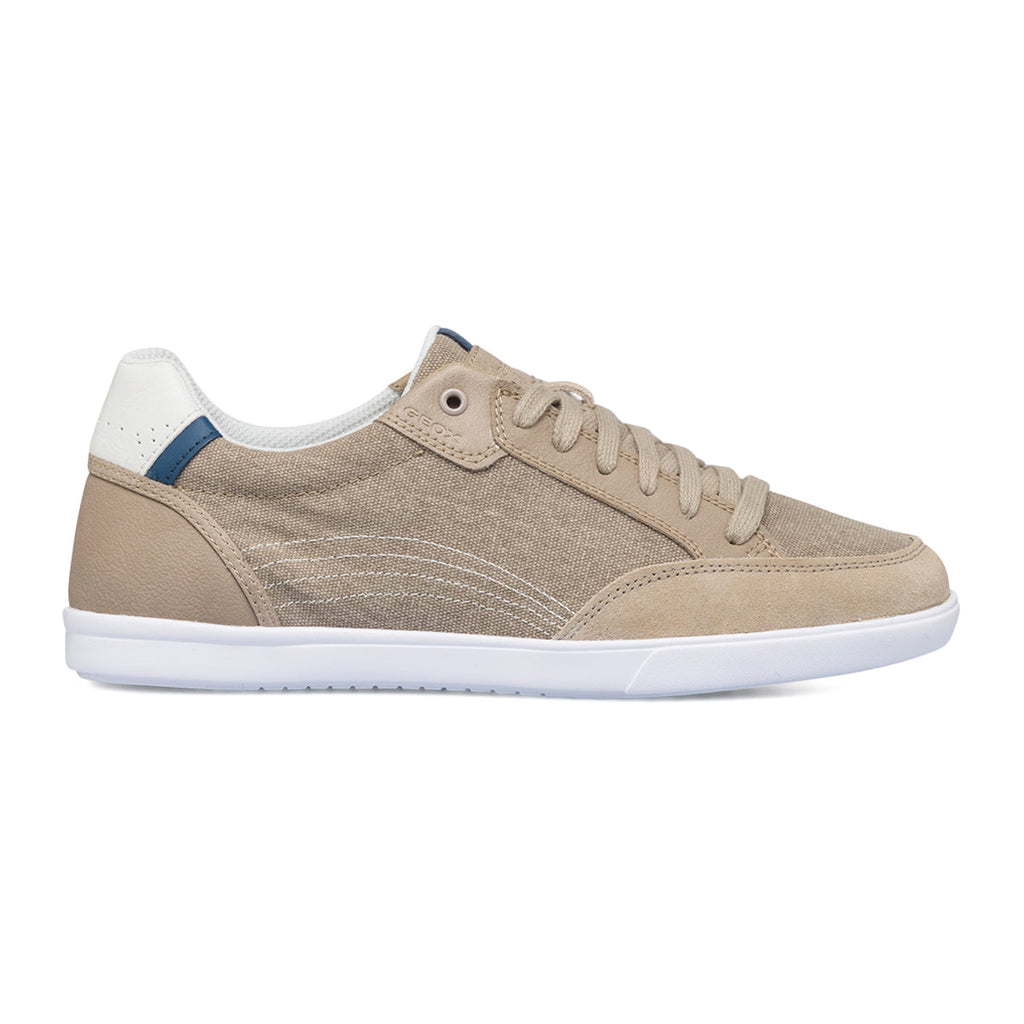 Sneakers beige in tela da uomo Geox Walee